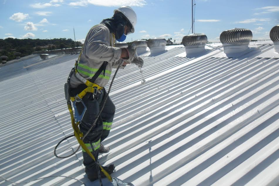 Impermeabilização de telhados no Jaguaré