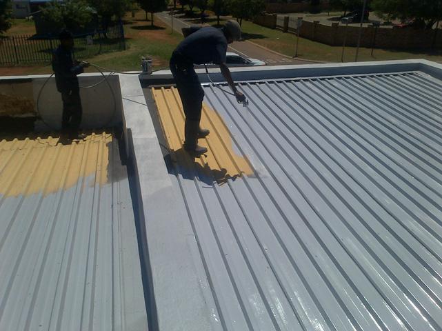 Impermeabilização de telhados no Jaguara